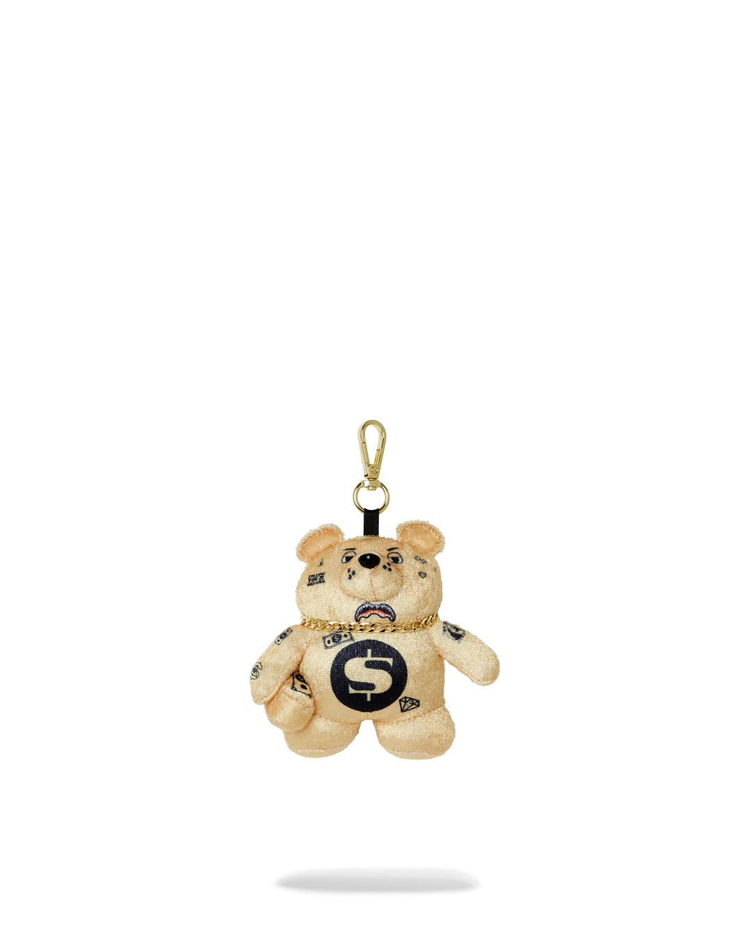 GOLD RUSH BEAR KEYCHAIN