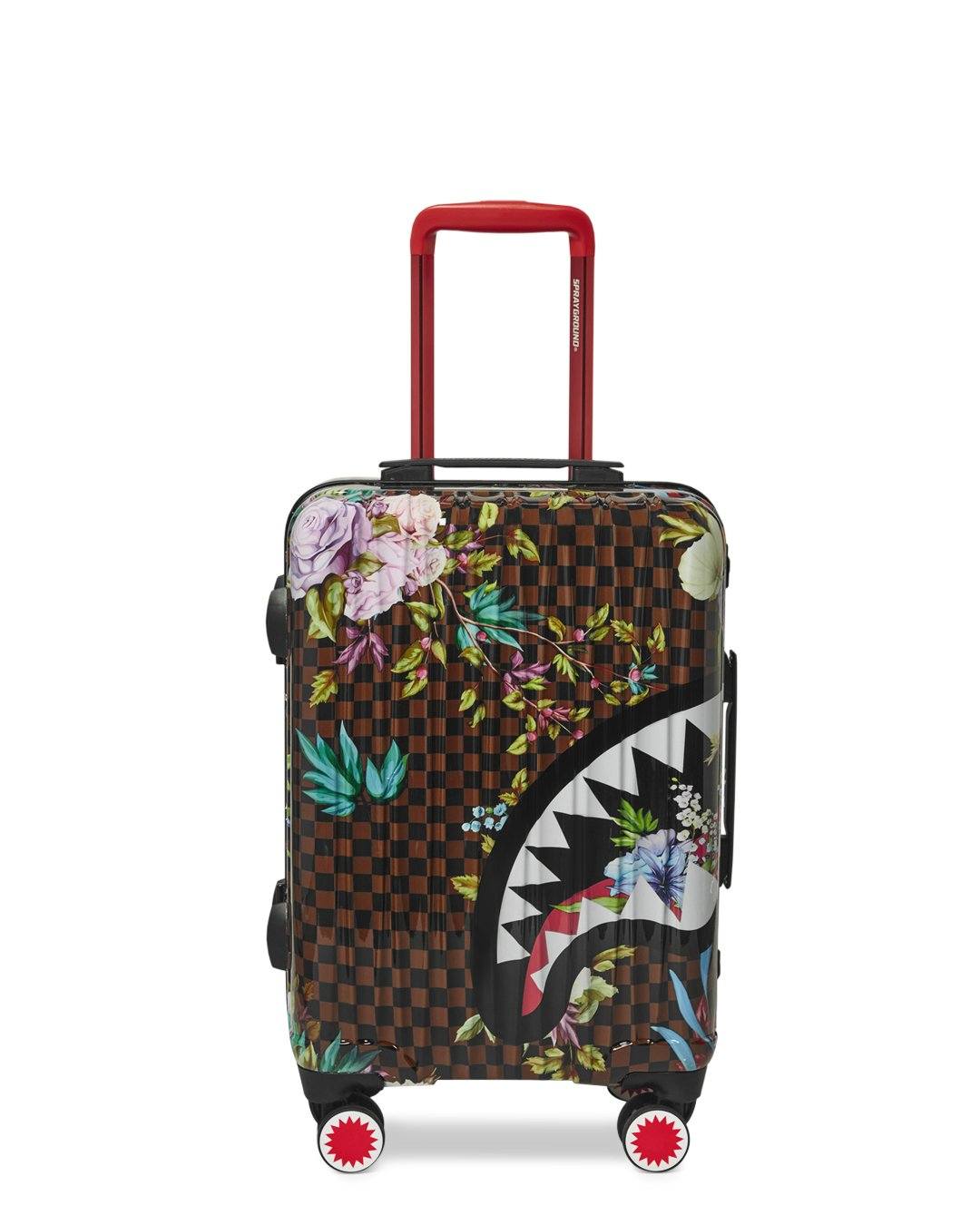 Sprayground Luggage GARDEN OF SHARKS SHARKNAUTICS HARDSHELL CARRY-ON LUGGAGE Multicolor