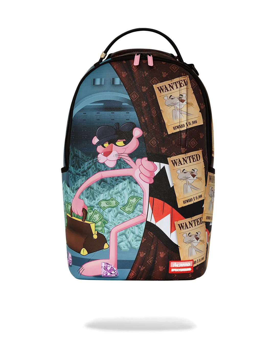 PINK PANTHER BURGLAR ESCAPE DLXV BACKPACK