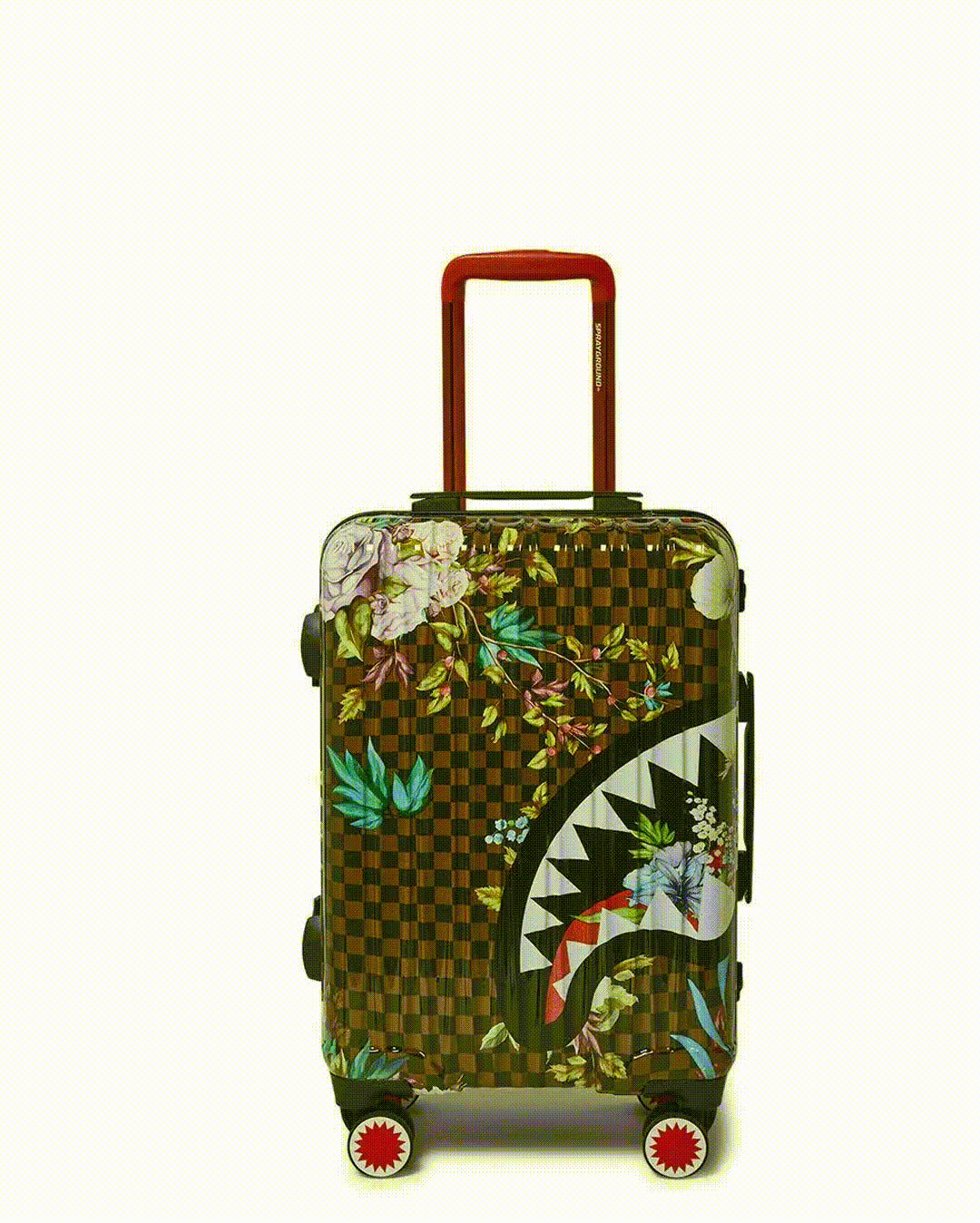 Sprayground Luggage GARDEN OF SHARKS SHARKNAUTICS HARDSHELL CARRY-ON LUGGAGE Multicolor