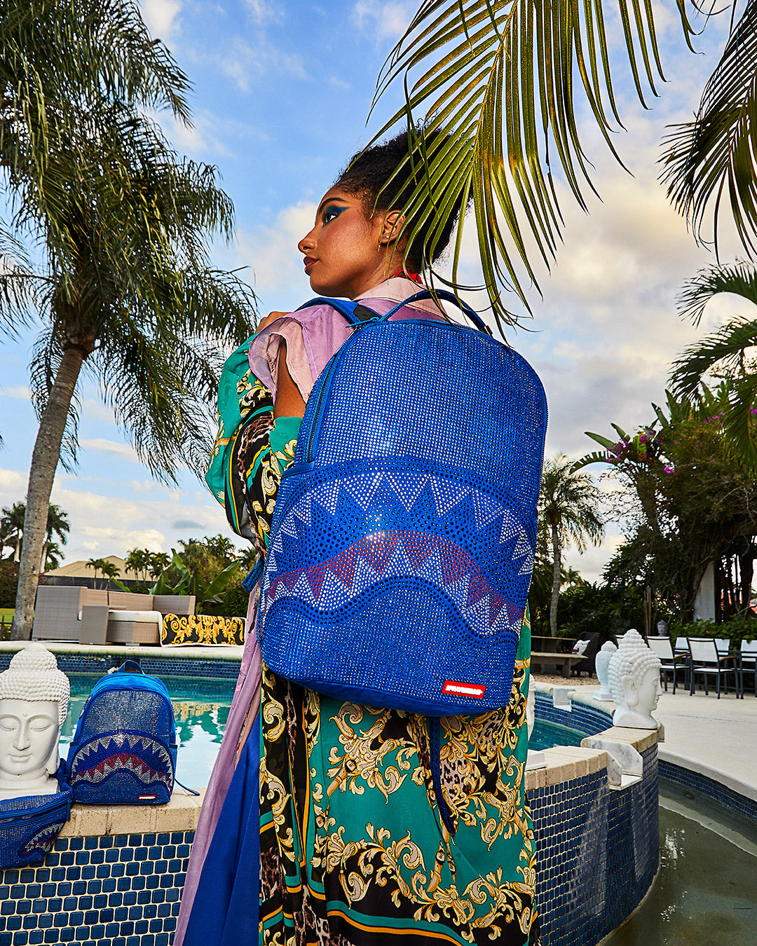 Trinity Blue  Backpack