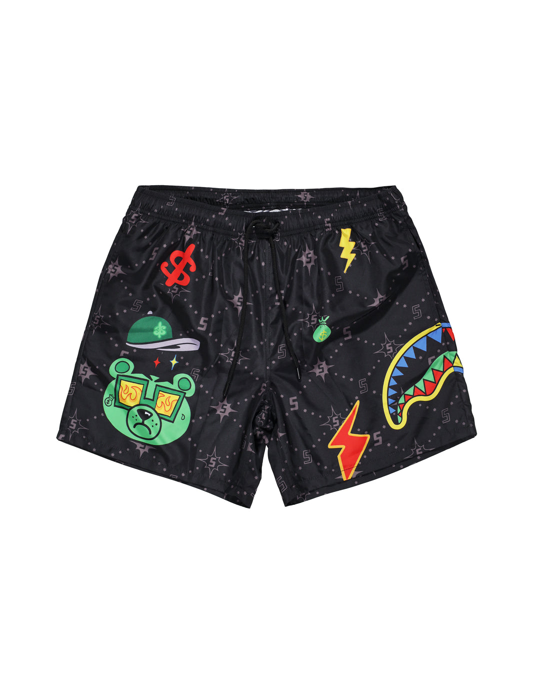MONEY BEAR CUT SEW SWIM TRUNKS