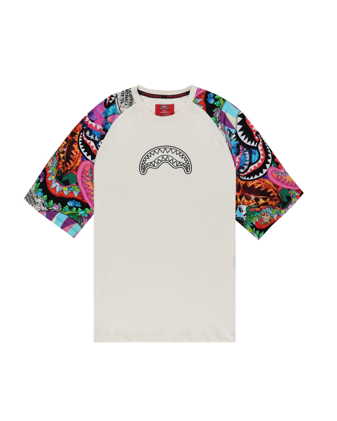 ALL THE SHARK RAGLAN OVER T-SHIRT