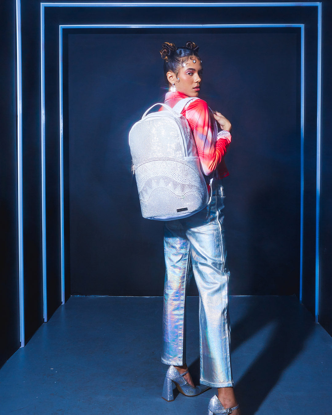 Trinity White  Backpack