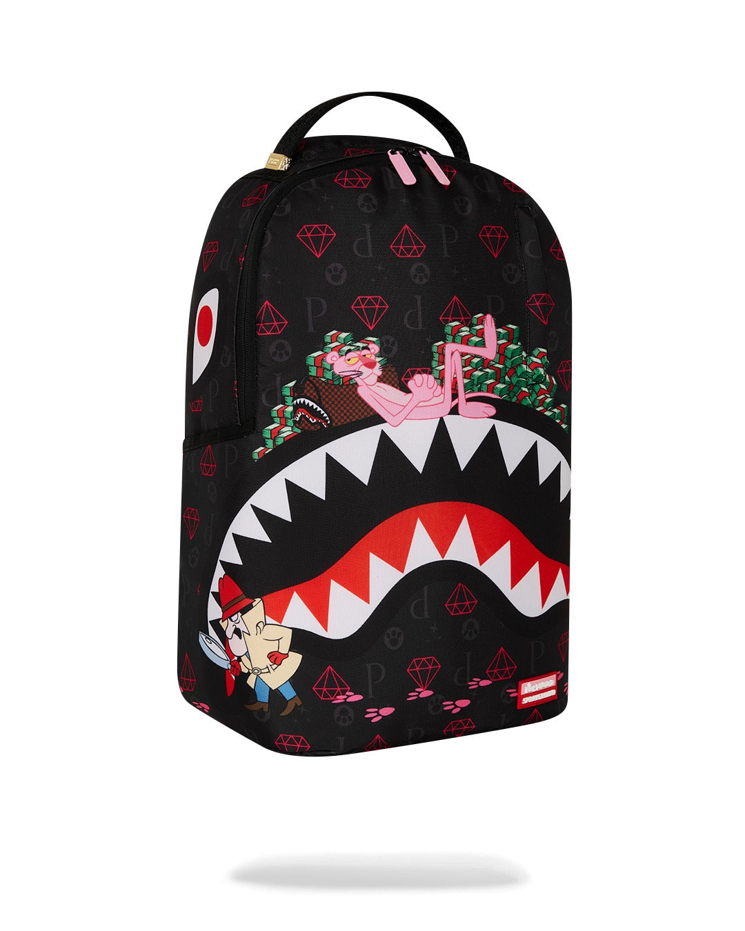 PINK PANTHER PAW PRINTS DLXR BACKPACK