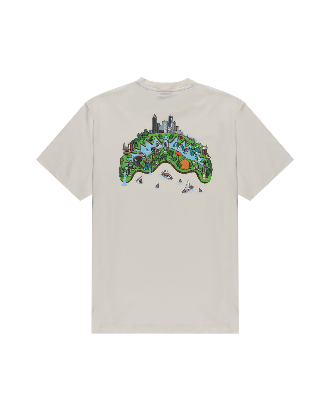 SHARK IN ATLANTA REGULAR T-SHIRT