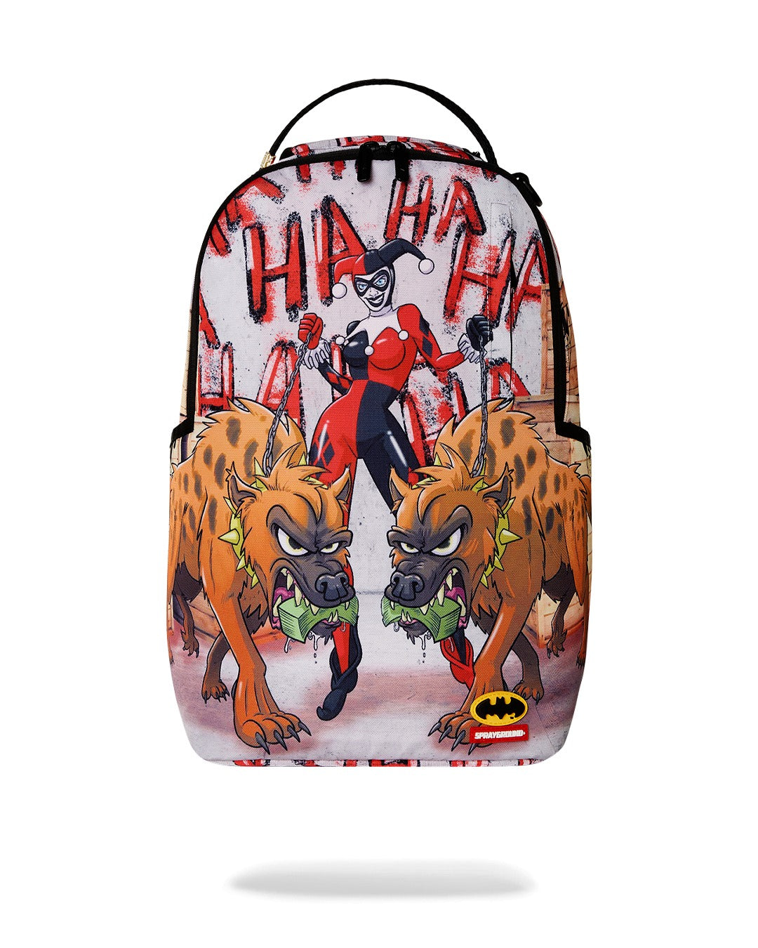 HARLEY QUINN WITH HYENAS DLXR BACKPACK