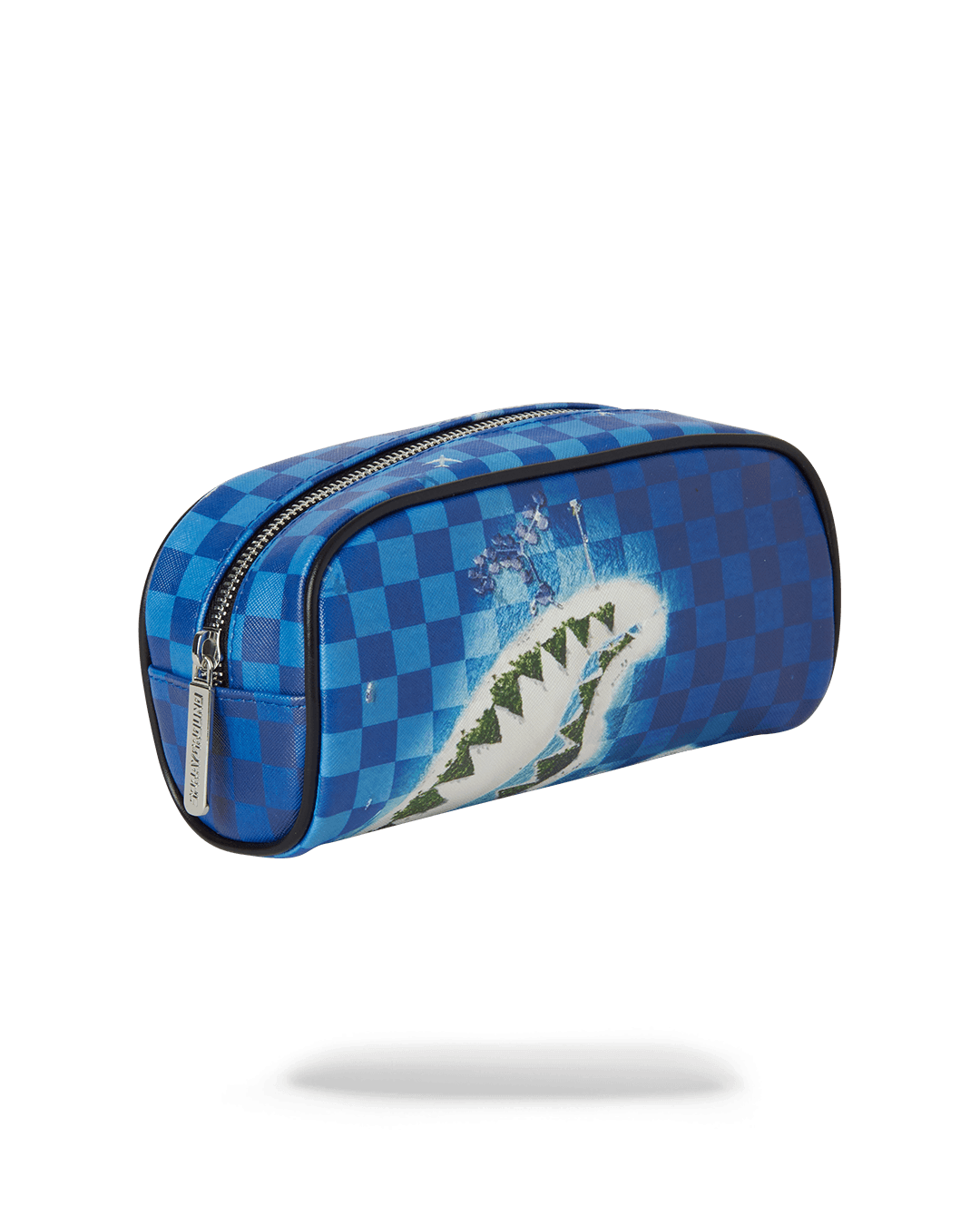 Sprayground Pochette REPUBLIC OF SHARK ISLAND POUCH Blue