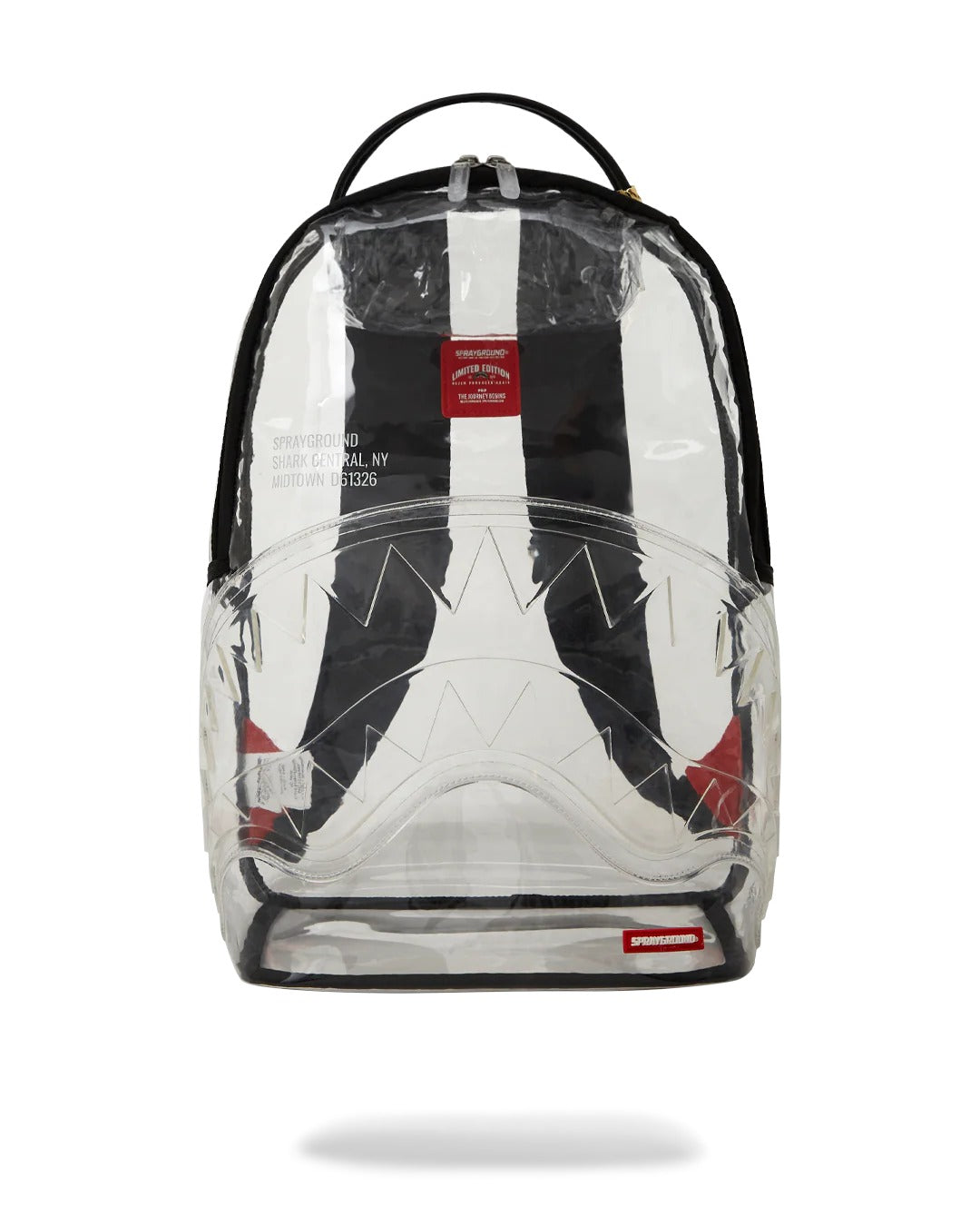 SHARK CENTRAL CLEAR DLX BACKPACK
