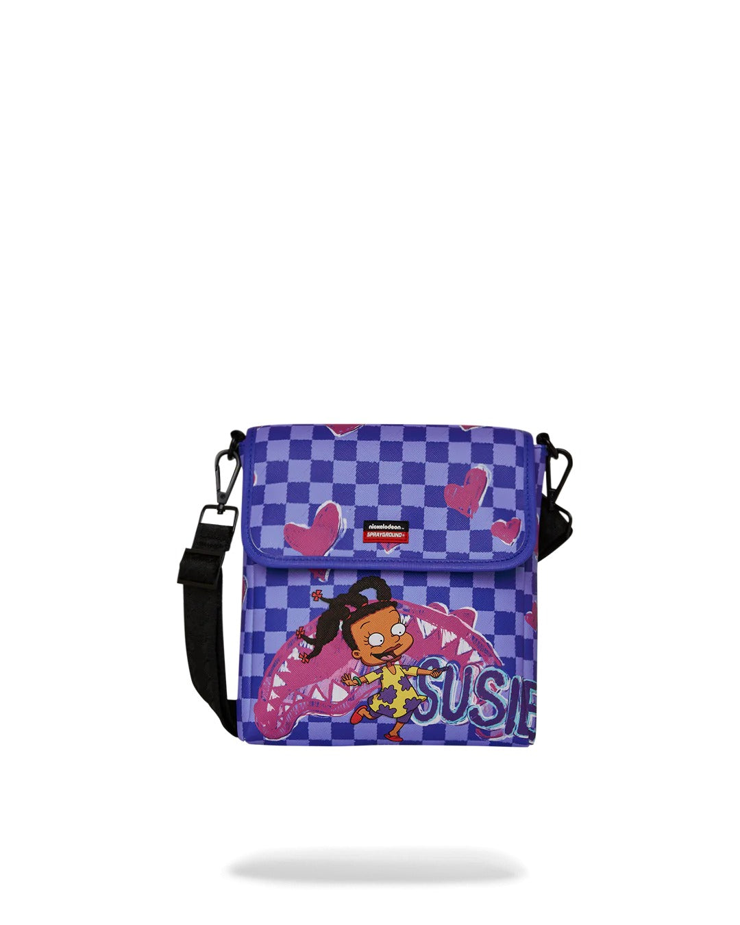 SUSIE CRAYON SHARK MESSENGER SLING