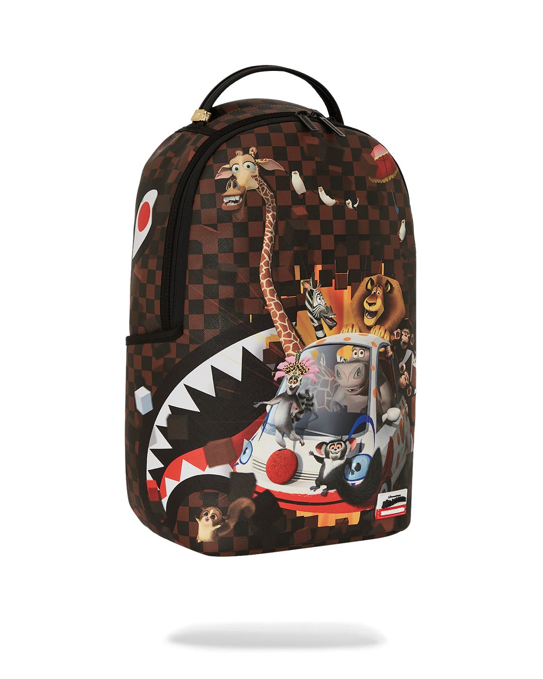 MADAGASCAR CHECKER SMASH DLXSV BACKPACK