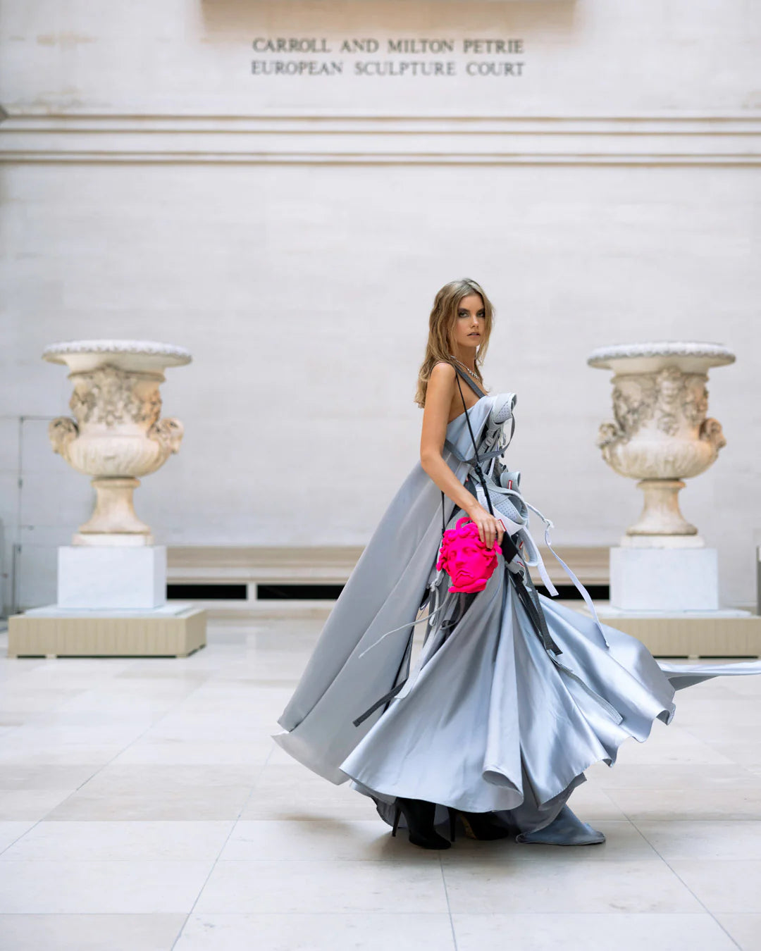 Met Medusa Pink Marble